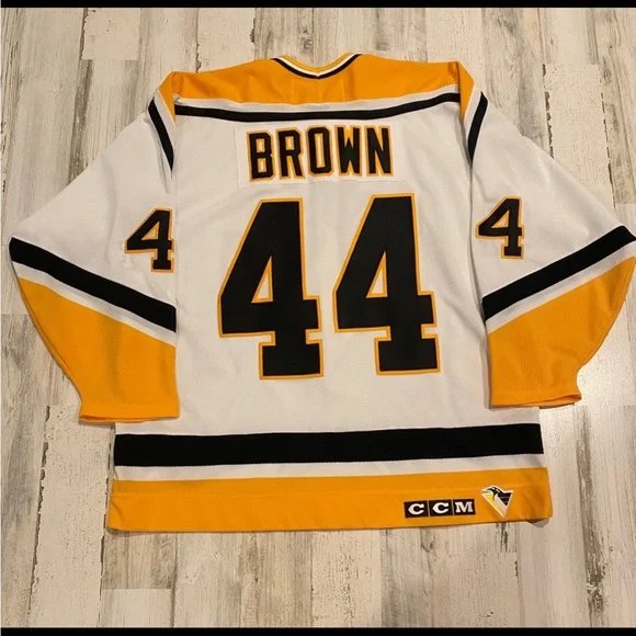 Rob Brown Pittsburgh Penguins CCM Hockey Jersey